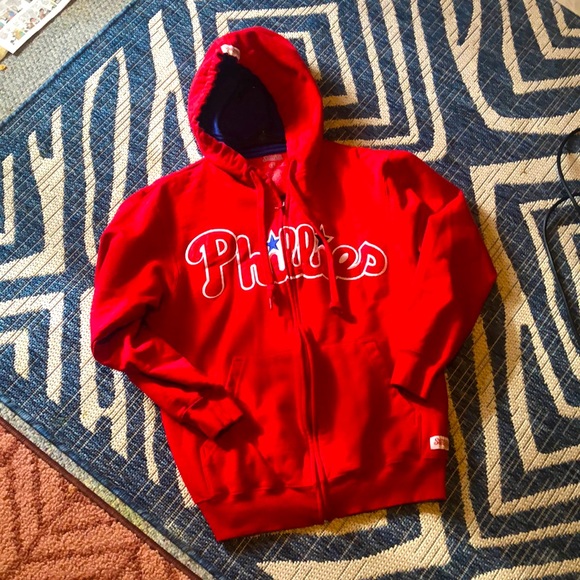 Philadelphia Phillies Tops - Phillies official merch zip up hoody. Embroidered, fully lined Phillies patch